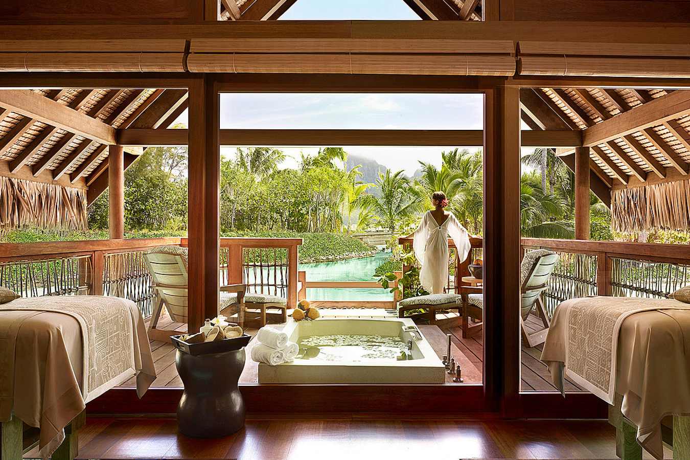 Private Hot Tub - Four Seasons Resort Bora Bora