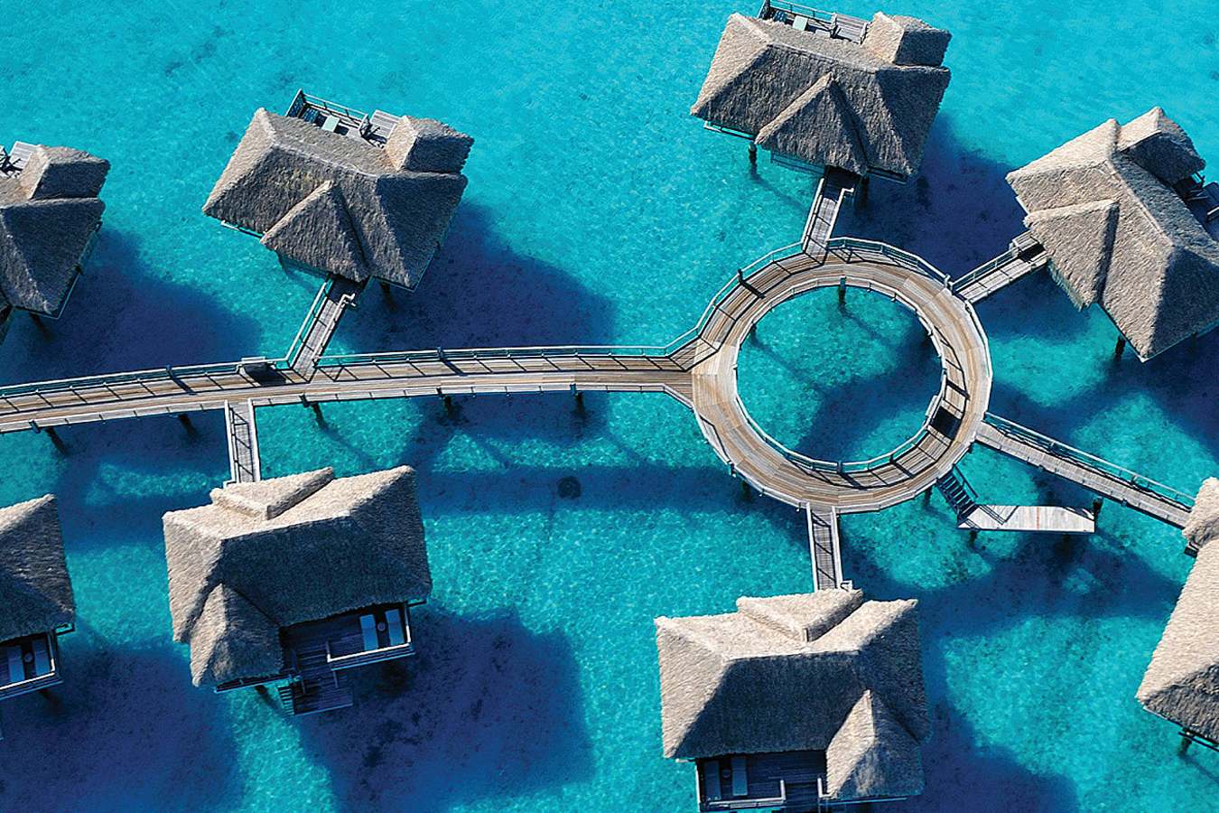 Amazing Aerial - Four Seasons Resort Bora Bora