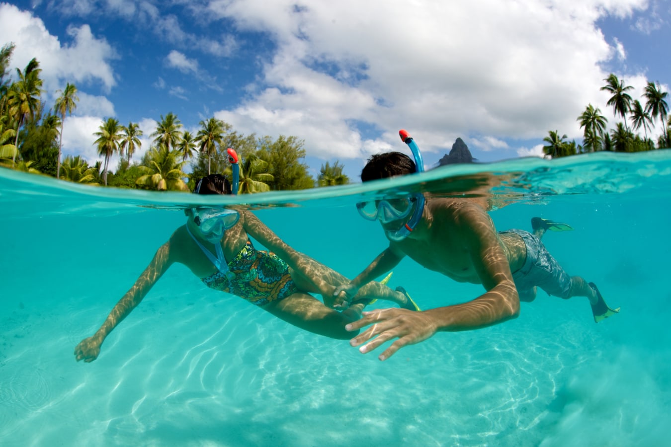Snorkelling Intercontinental Bora Bora 