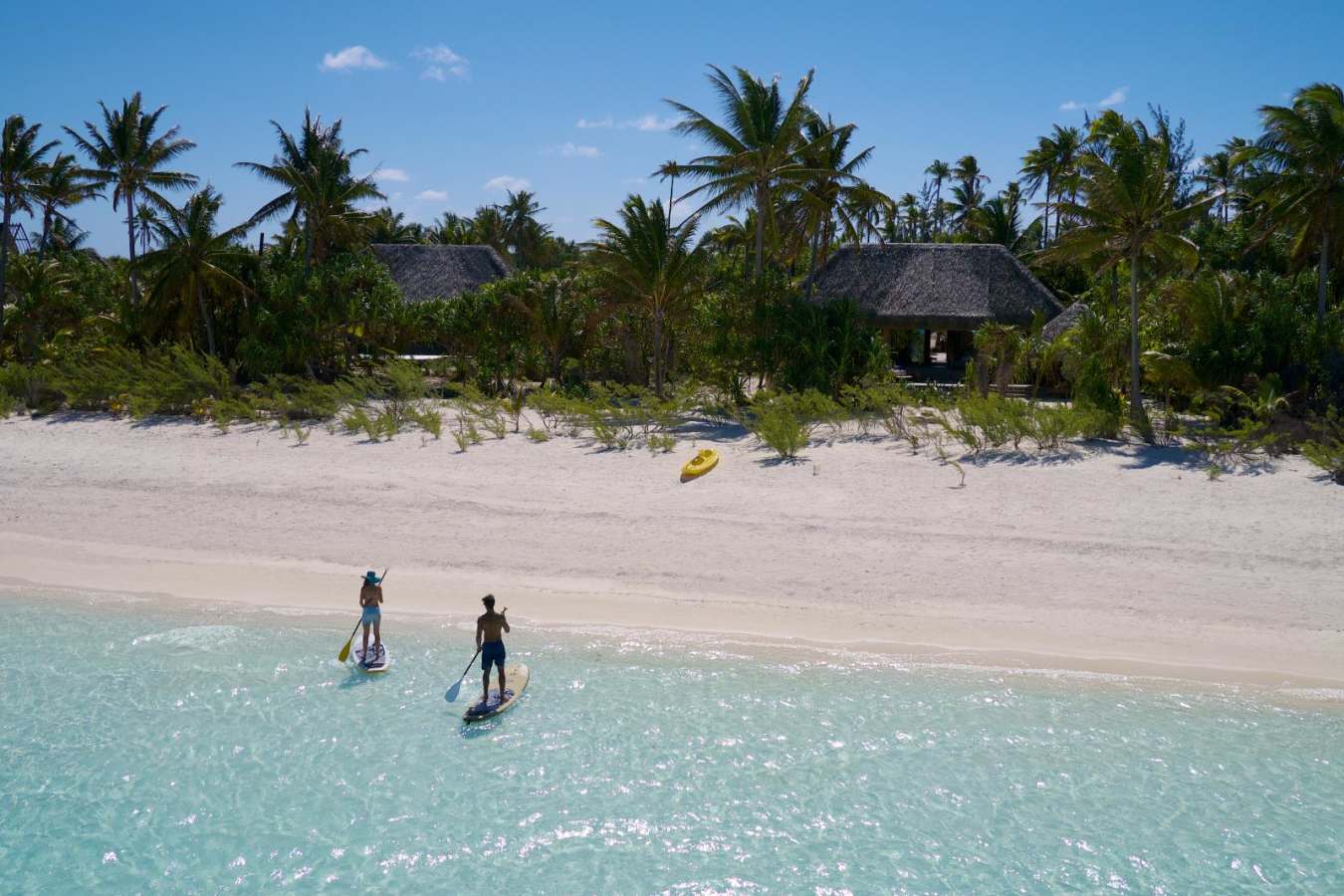 Paddle Boarding - The Brando Private Island