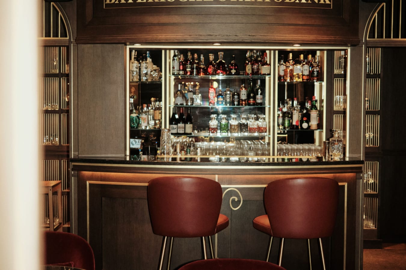 bar area