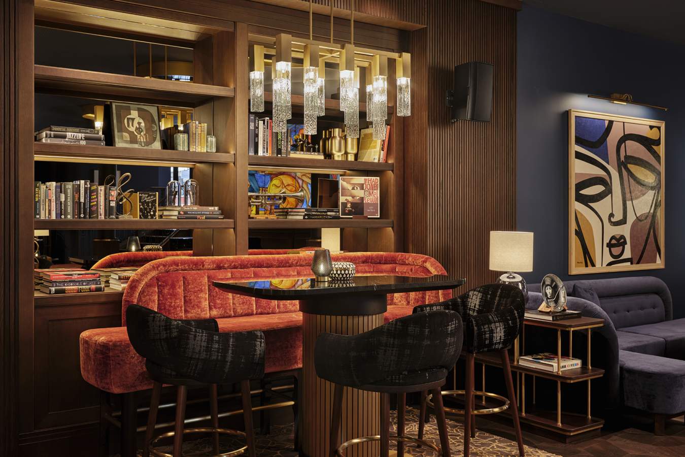 bar area