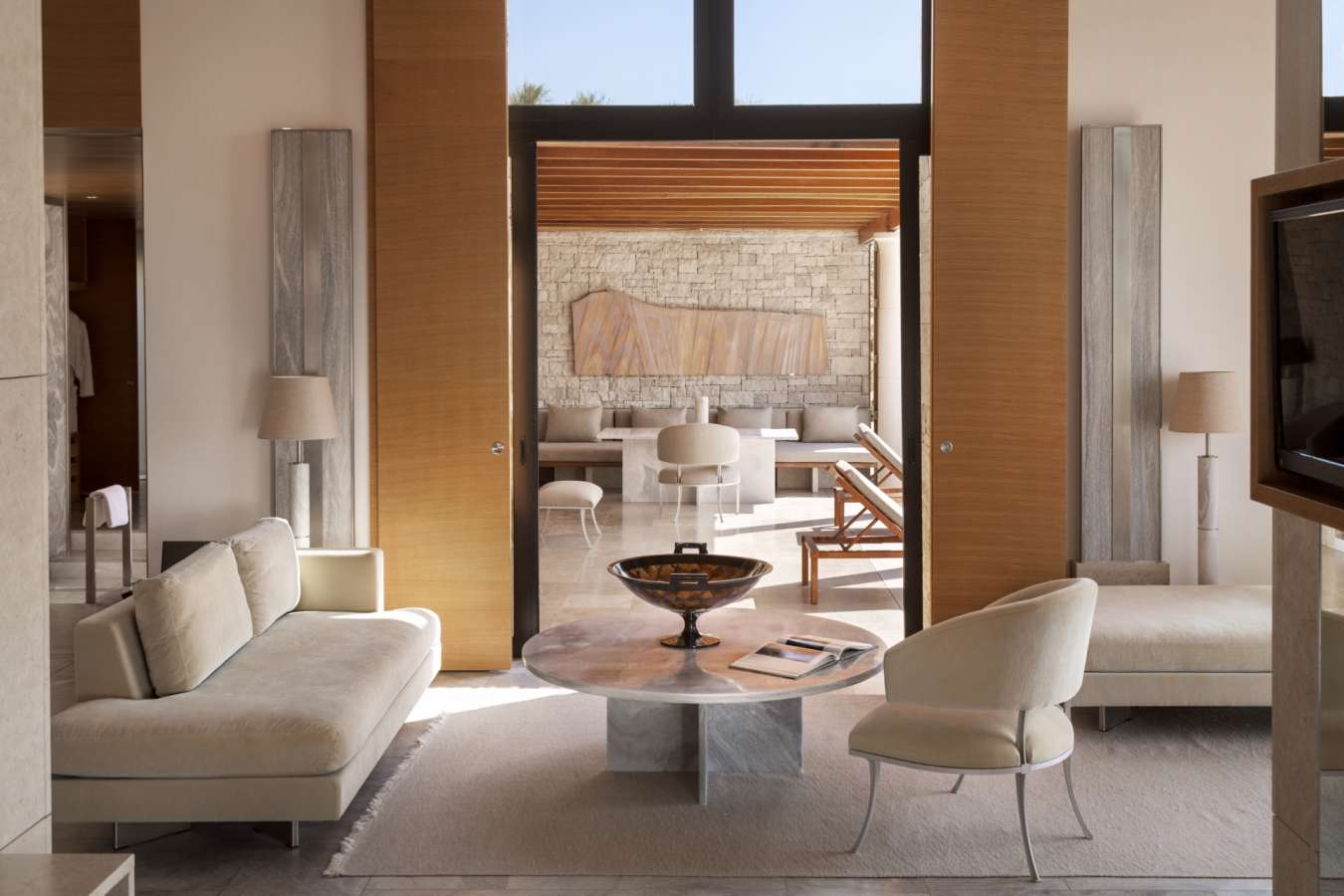 Pavilion living room - Amanzoe