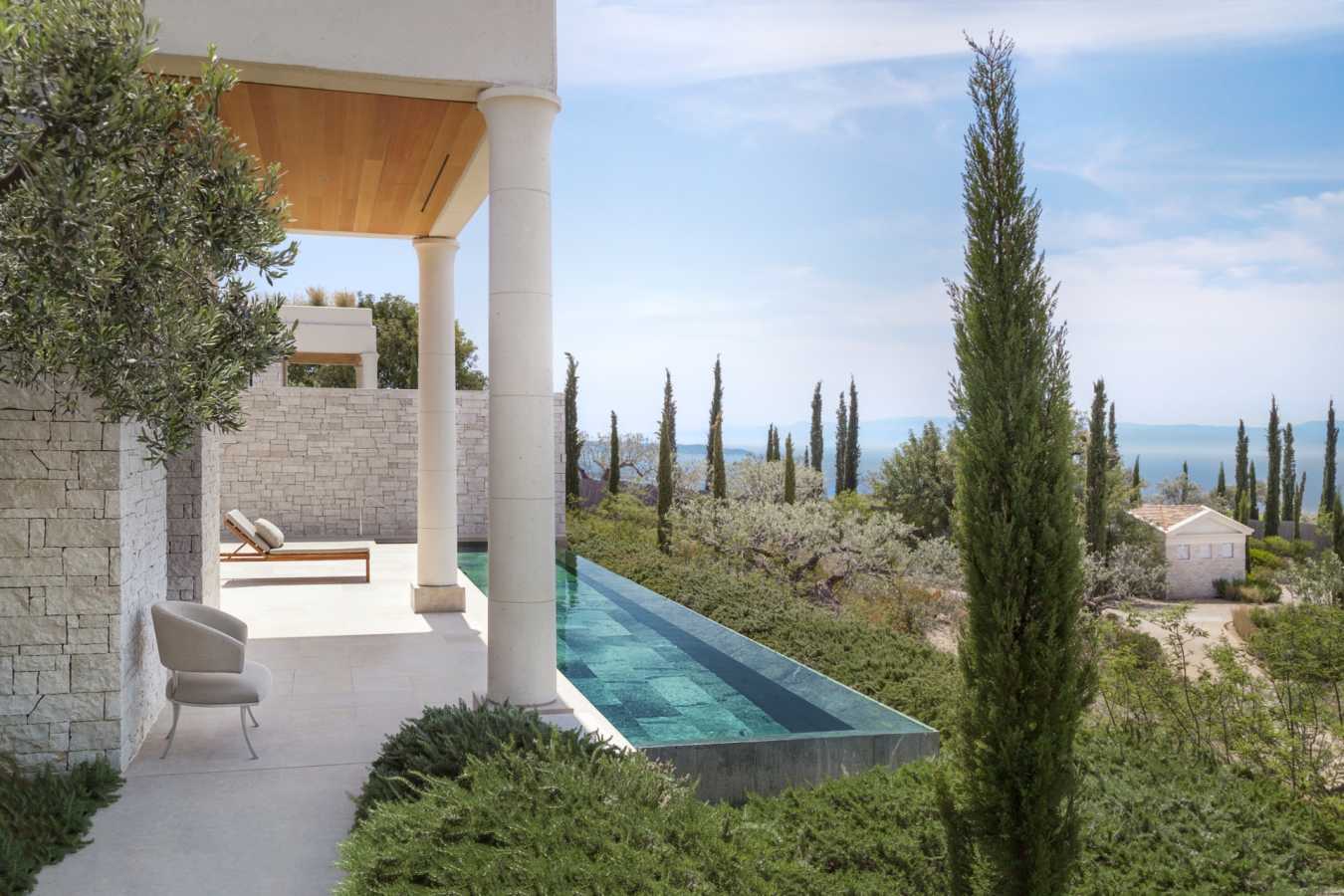 Pavilion pool - Amanzoe