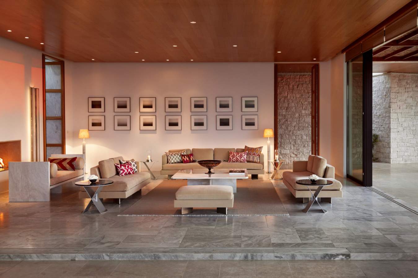 Villa lounge - Amanzoe