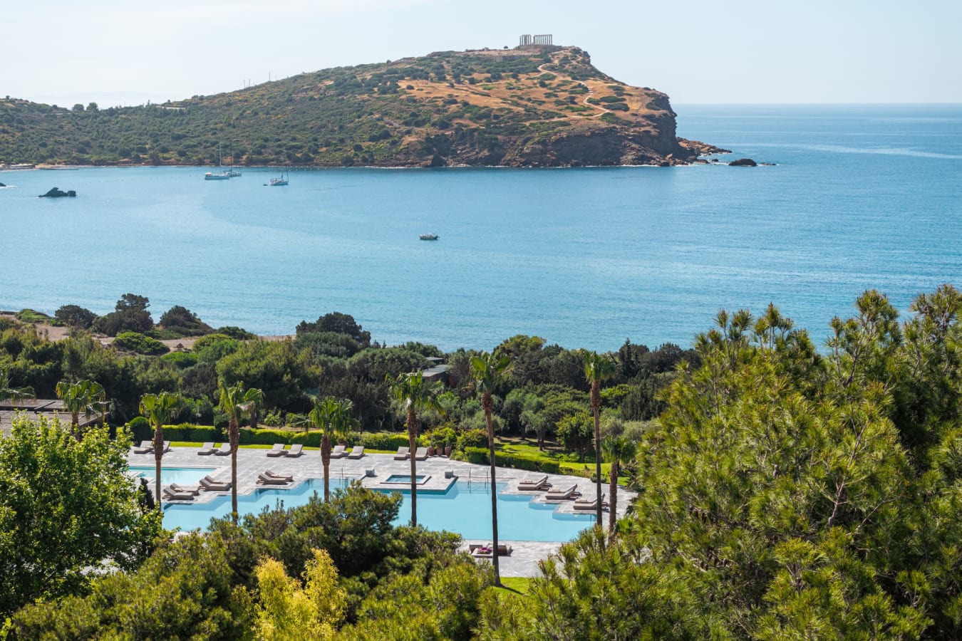 Poolscape with the view 