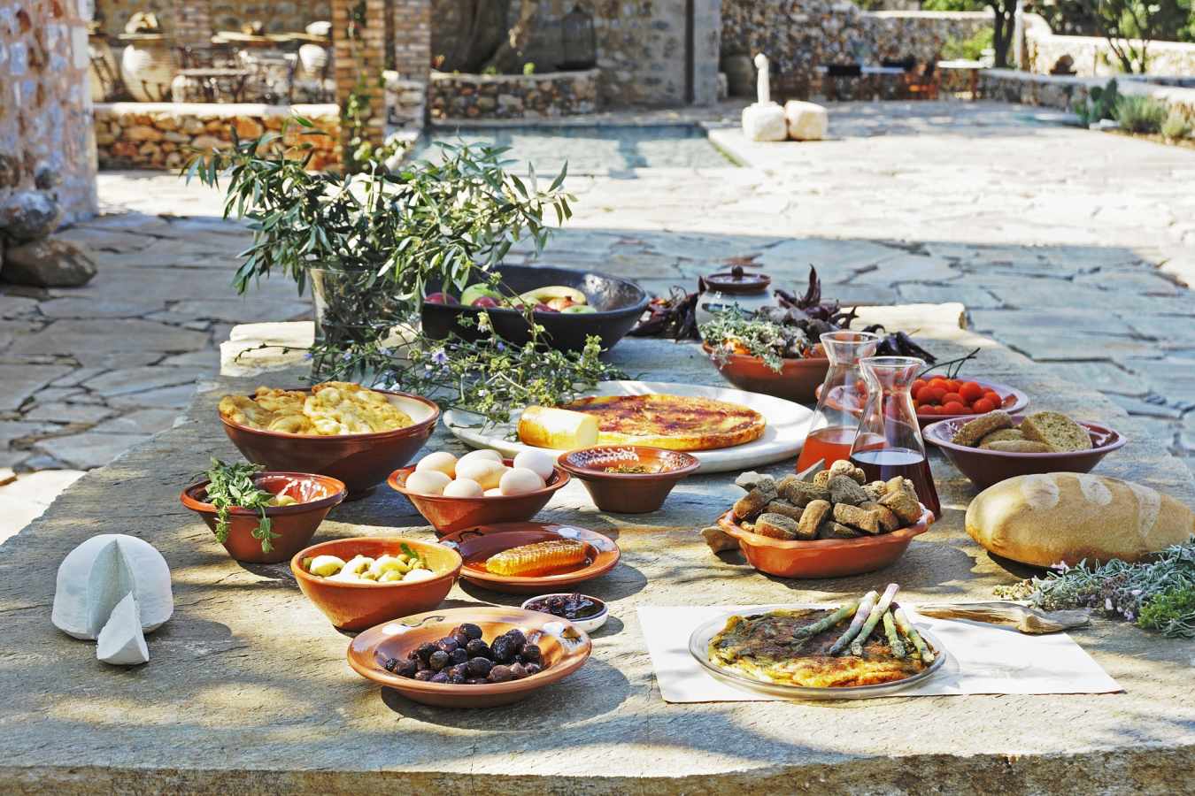 Greek cuisine - Citta dei Nicliani