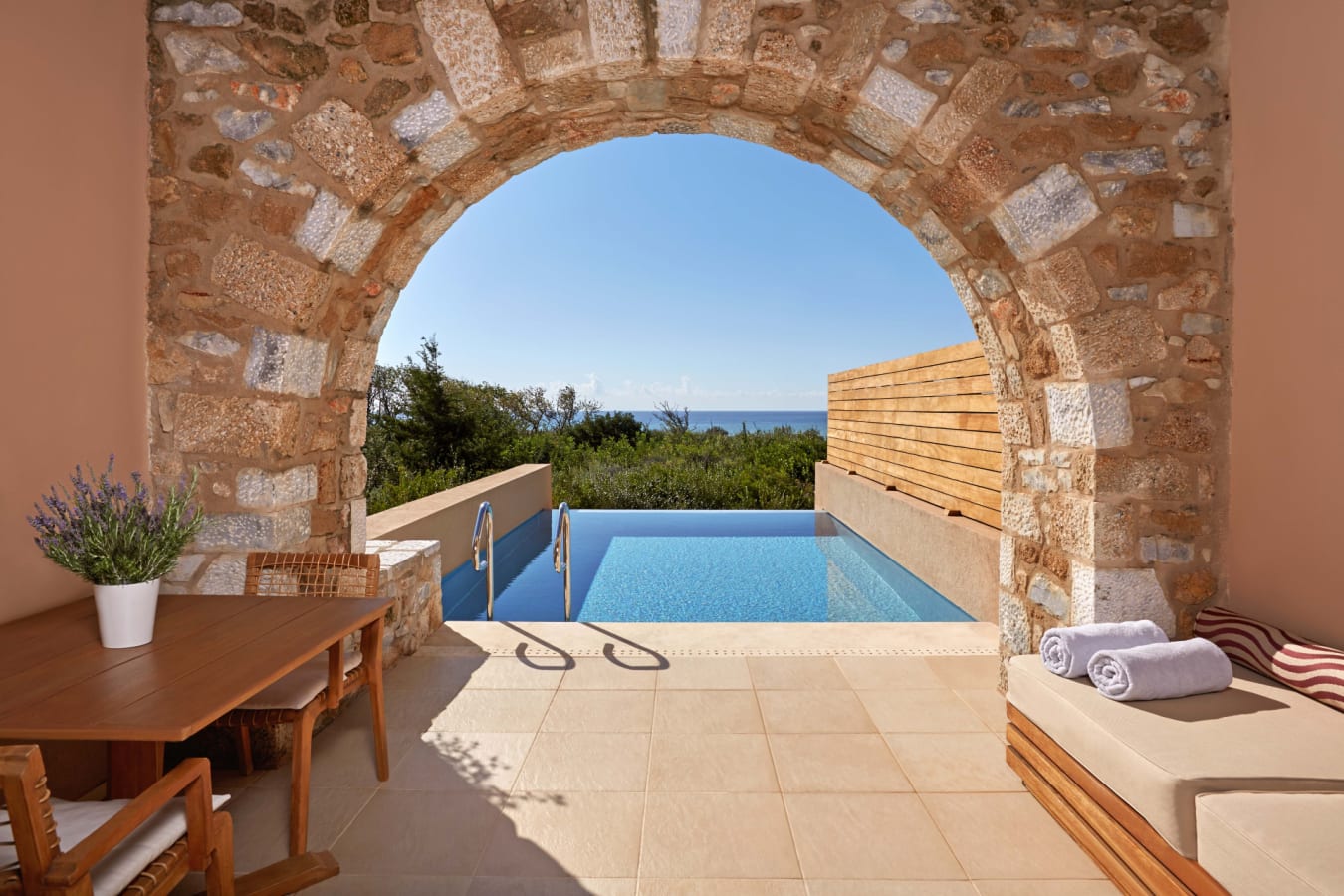 Premium Infinity Room terrace