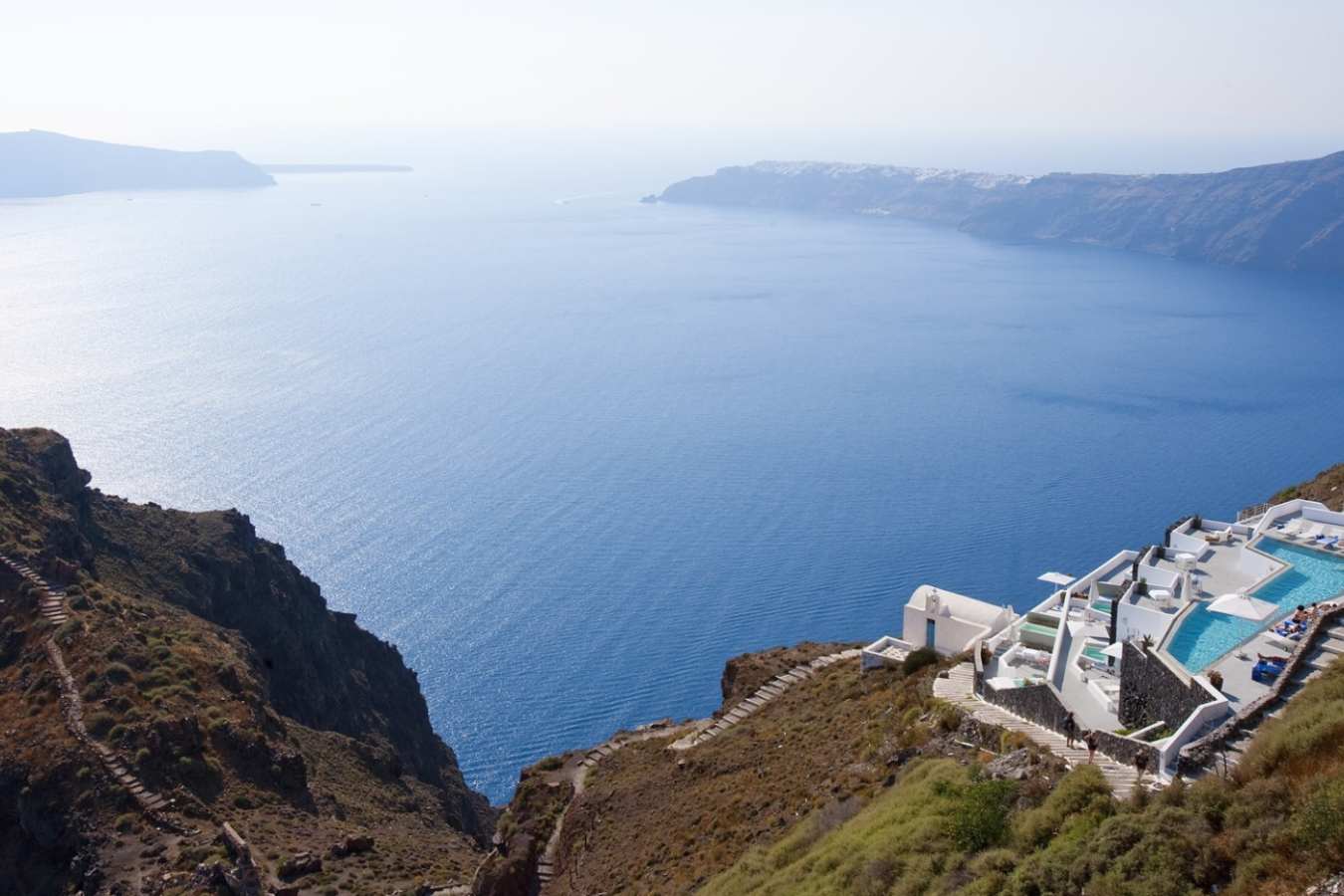 Aerial view - Grace Santorini