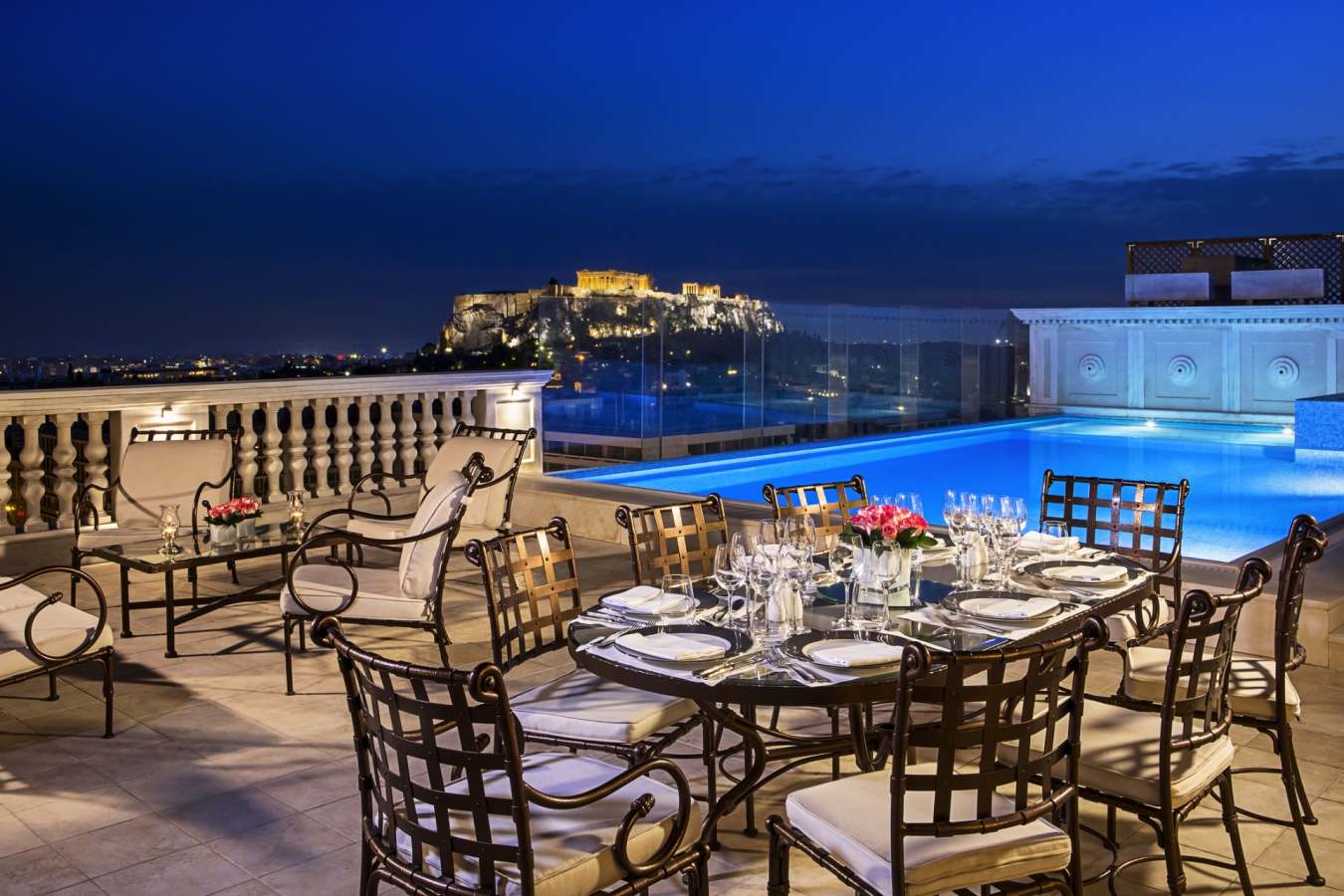 Penthouse Suite veranda - King George Palace