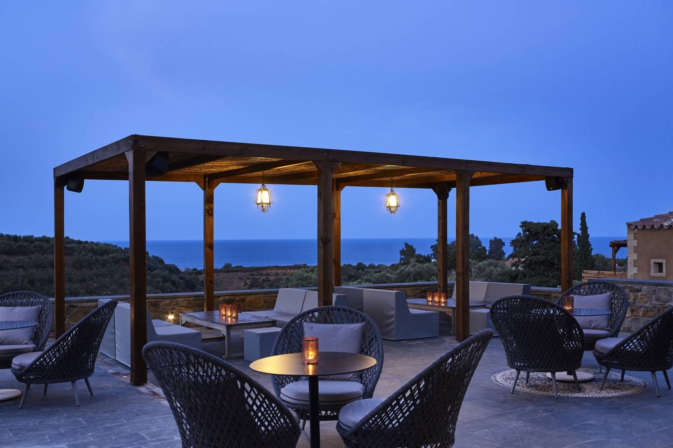 Evening views - Kinsterna Hotel & Spa