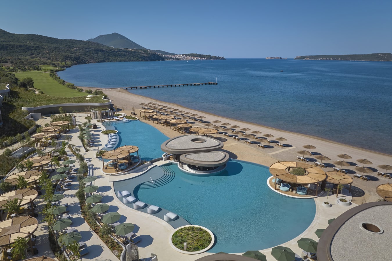 Ormos Beach Club Aerial