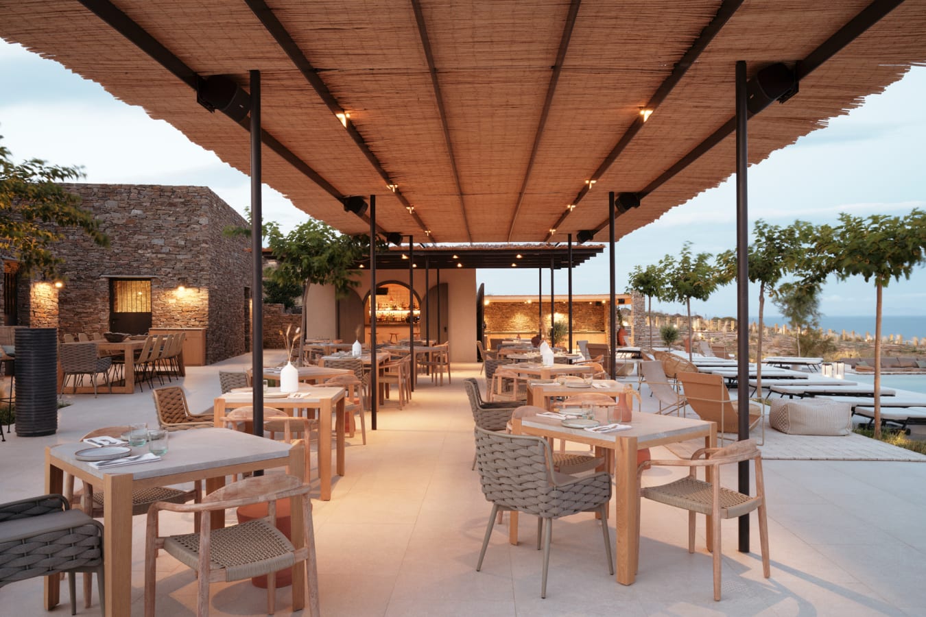 Oustide Restaurant