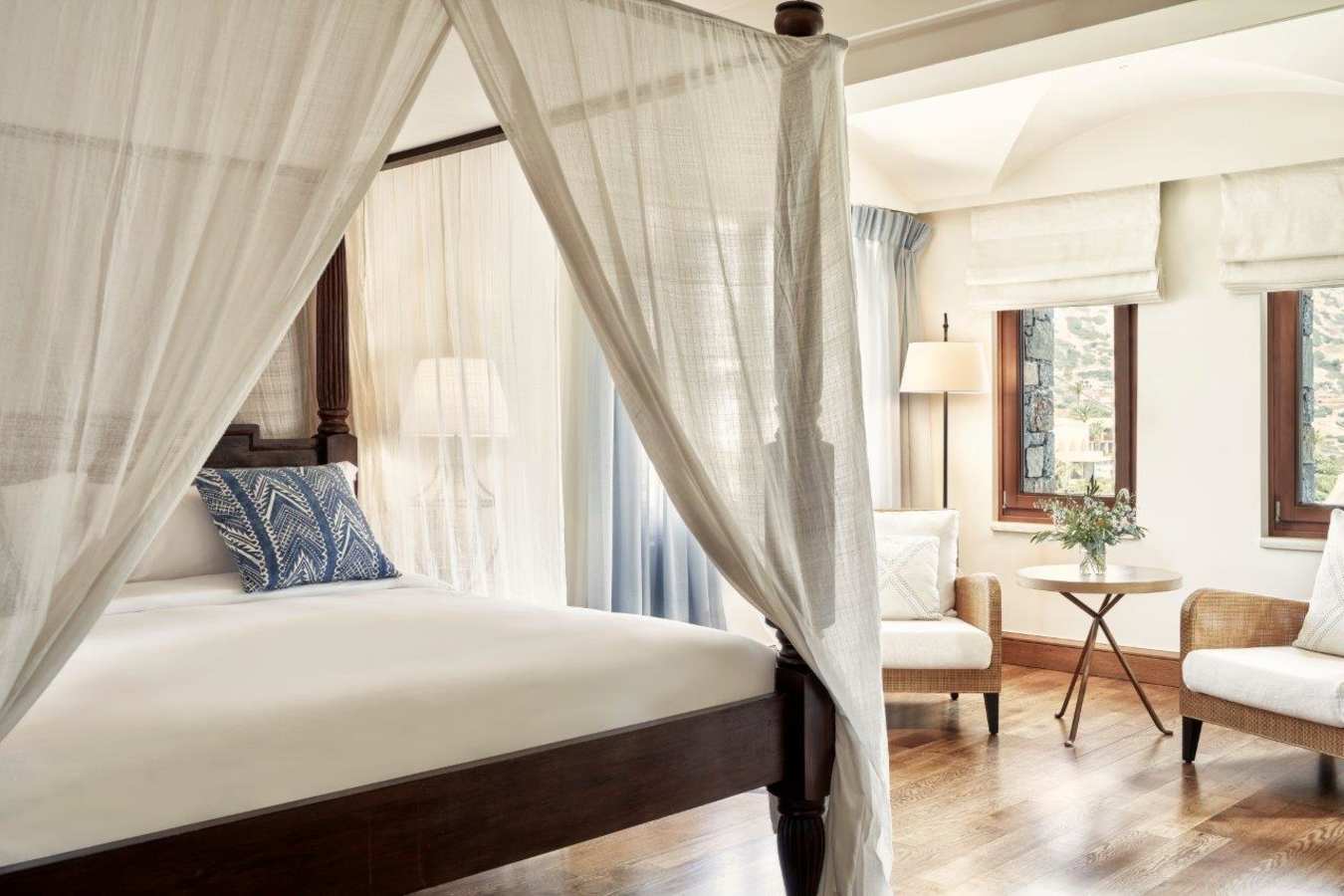 Royal Blue Villa Bedroom