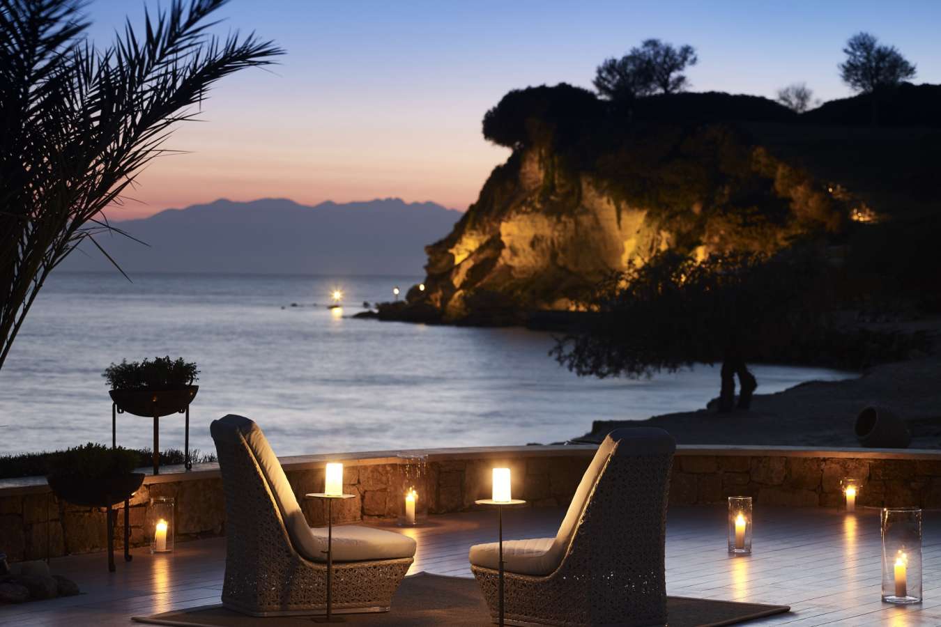 Ammos at Night - Sani Beach