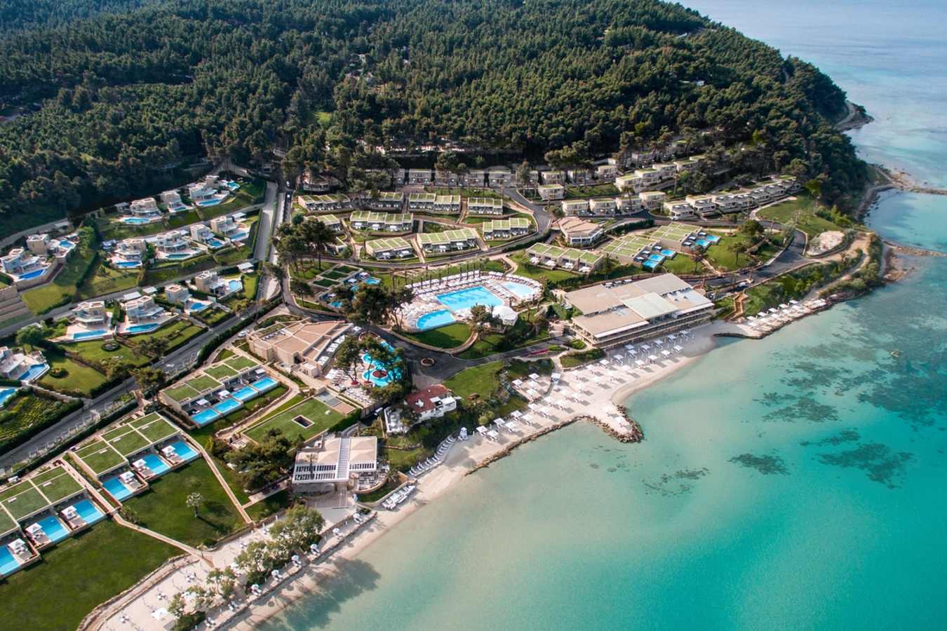Sani Resort Aerial View - Sani Resort
