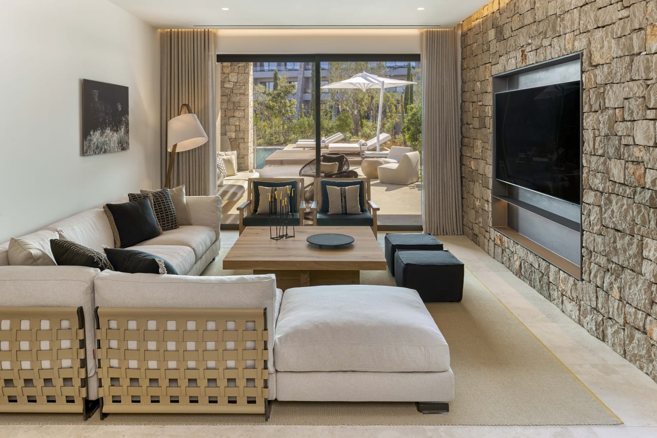 Infinity villaliving room