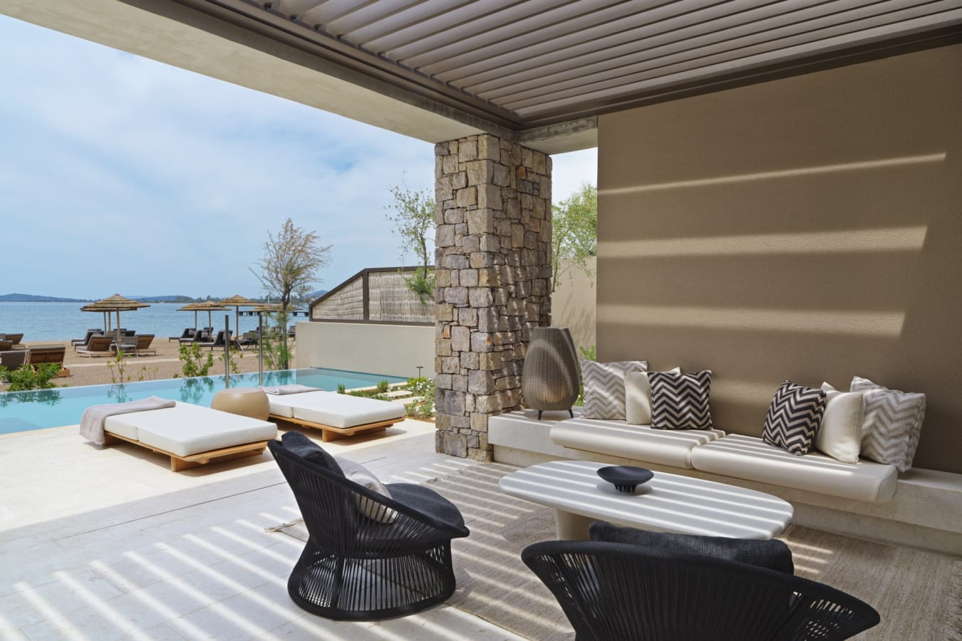 Beachfront Infinity Villa