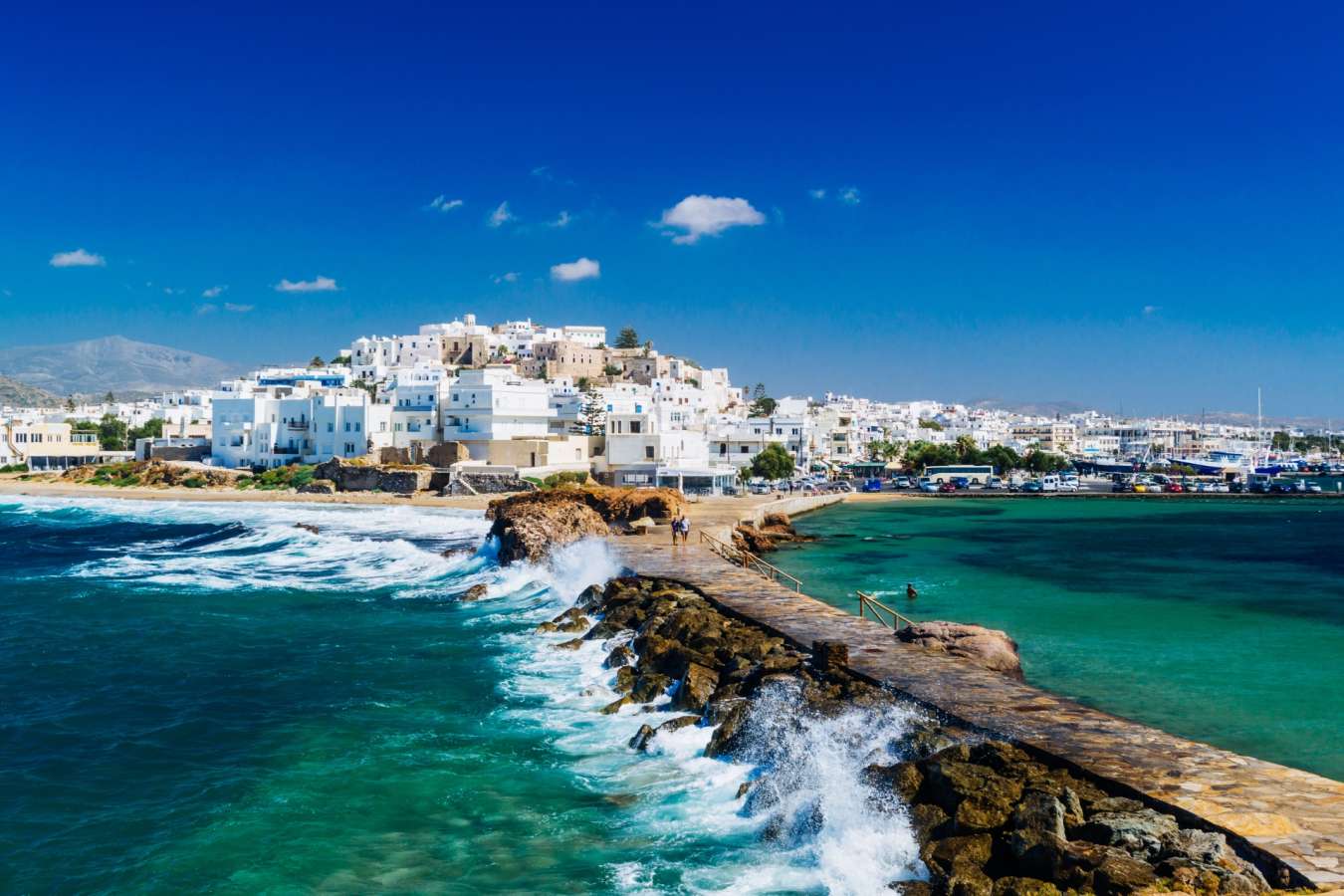 Naxos town