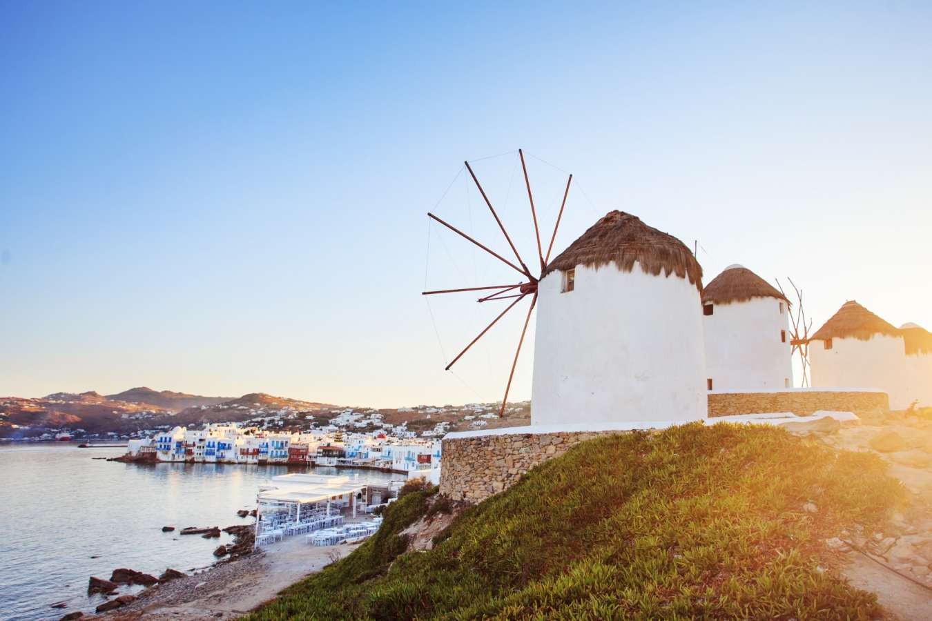 Mykonos windmills - Classic Greek Islands