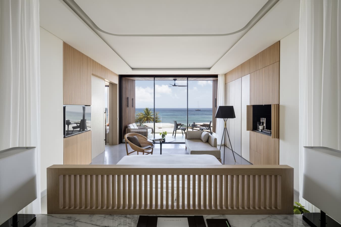 Silversands Ocean room, looking out