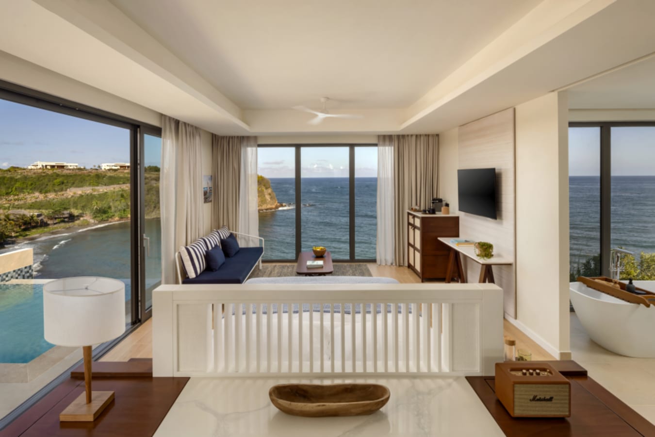 Panorama Ocean View Pool Suite Bedroom 