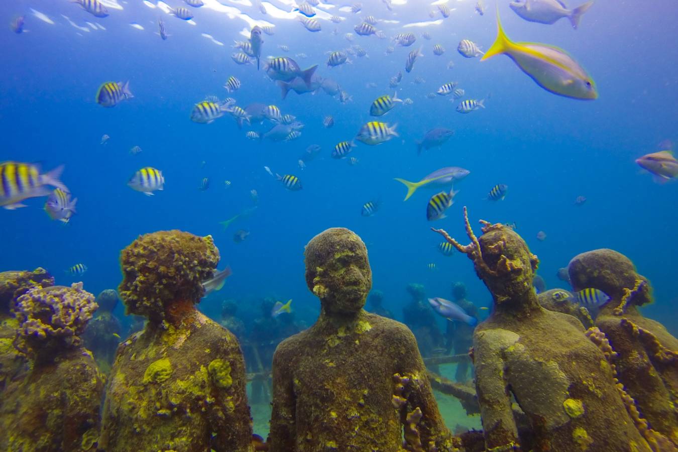 Underwater sculpture park, Grenada