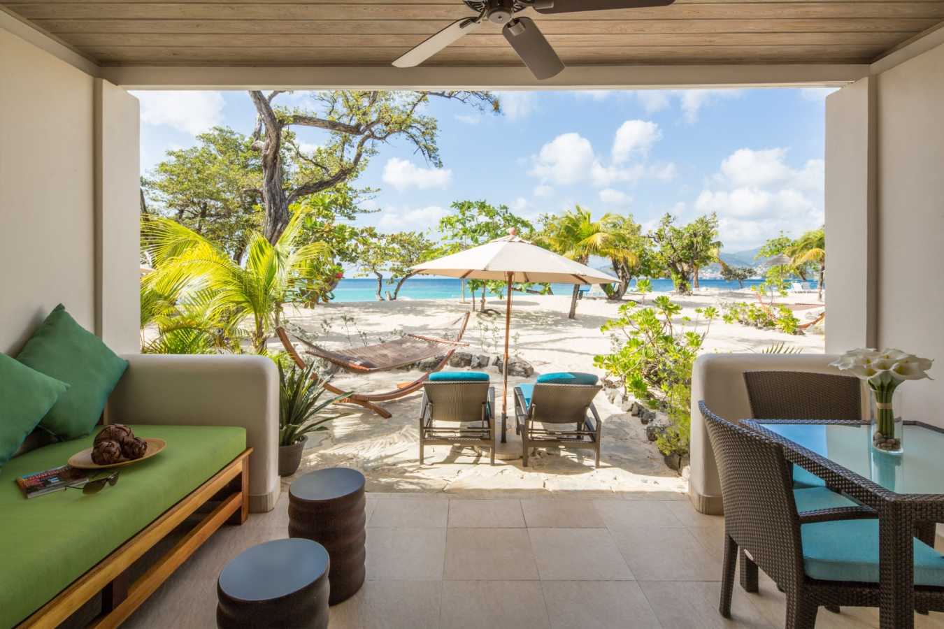 Seagrape Beach Suite Patio, Spice Island Resort