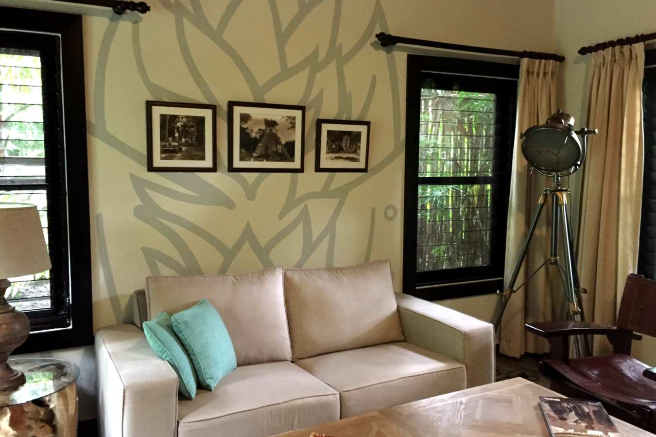 Jungle Lodge Seating Area
