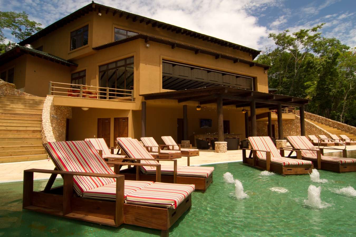Pool area - Las Lagunas