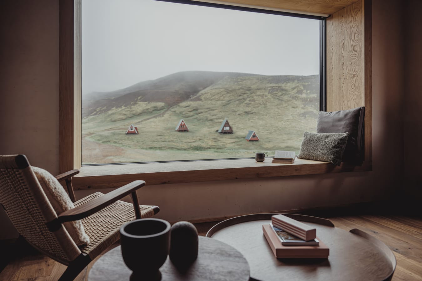 View from the lodge