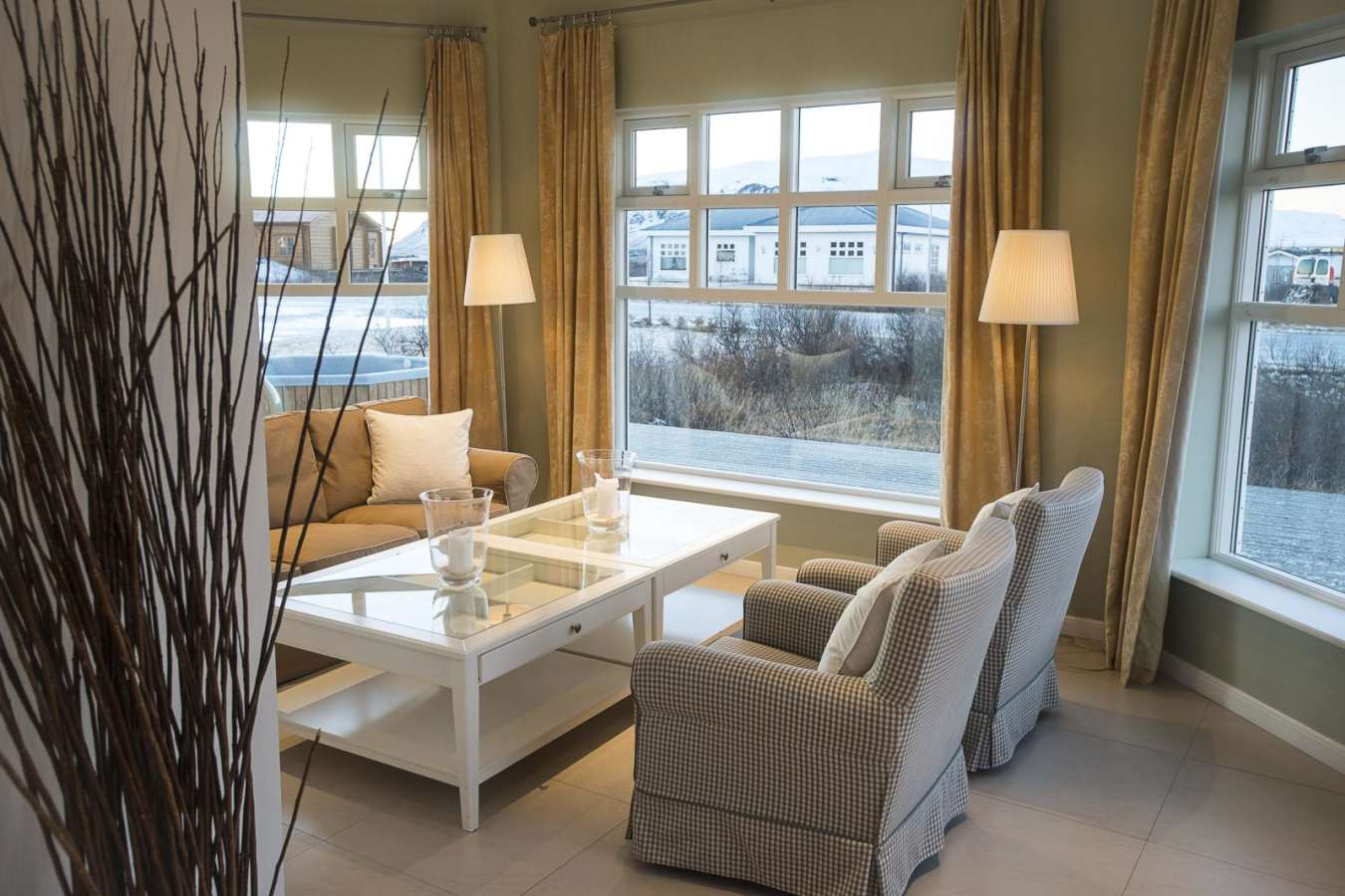 Living room - Hotel Grimsborgir