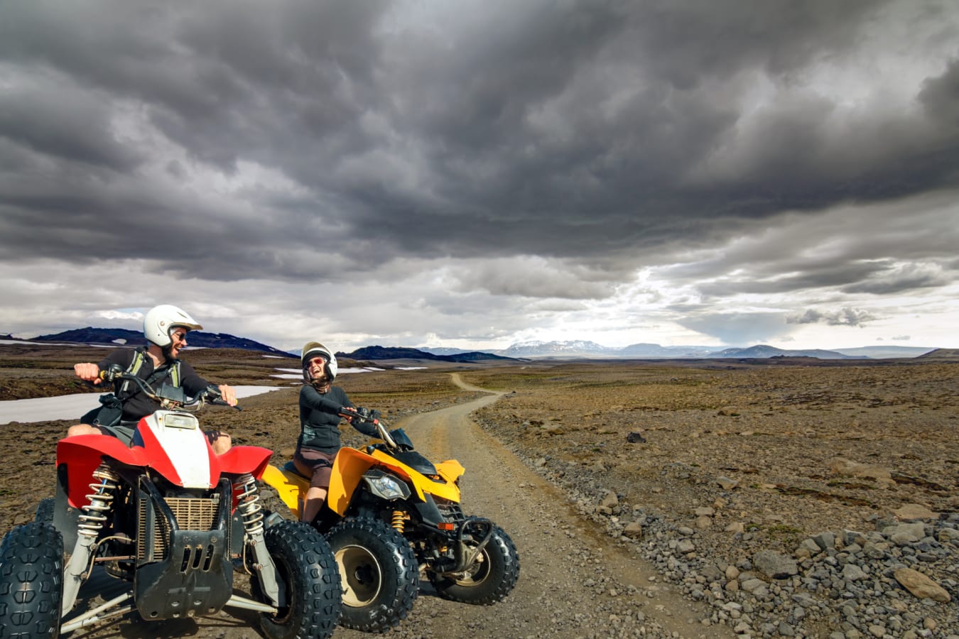 ATV around Lava 