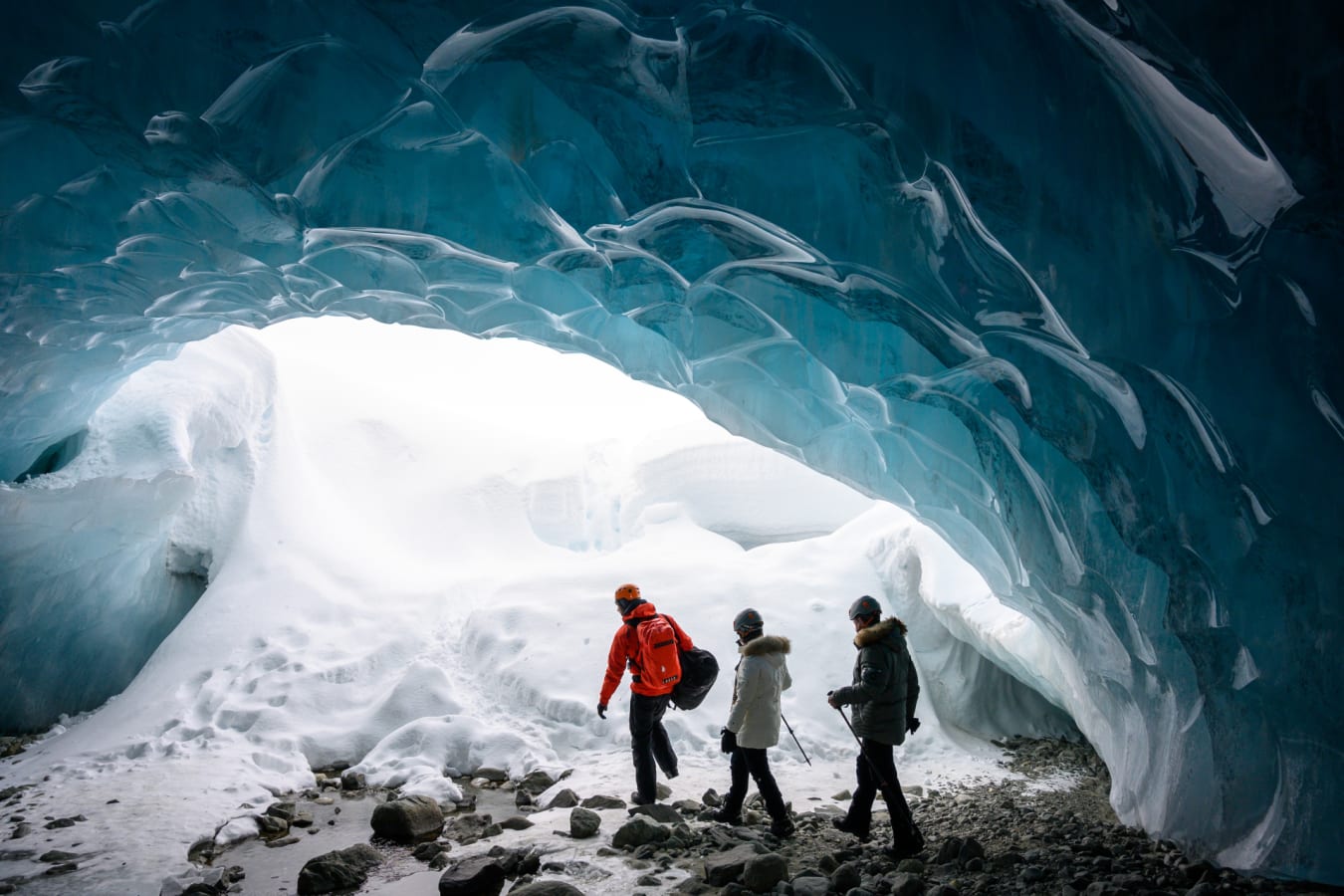  majestic ice cave  