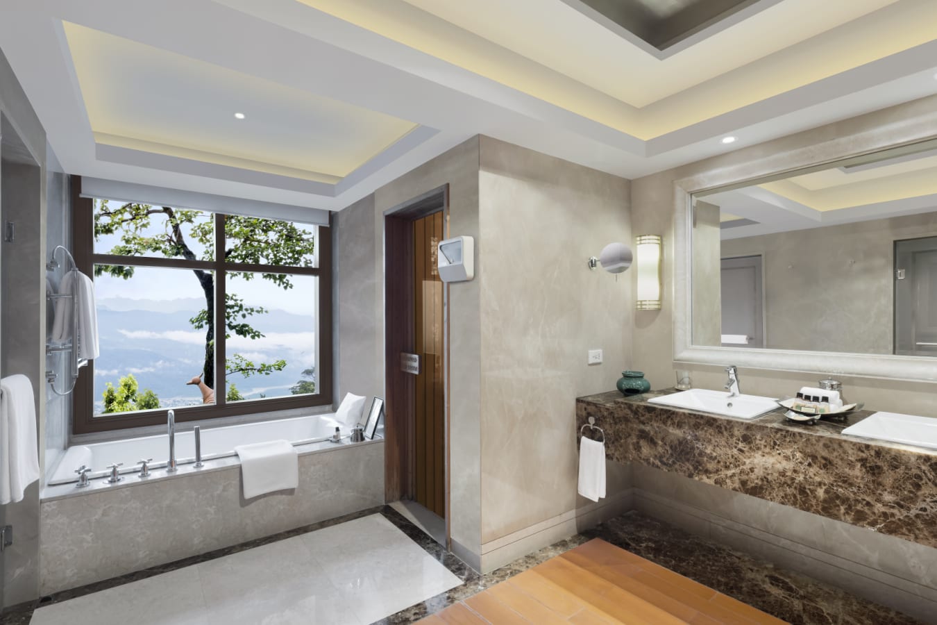 Villa Bathroom - Ananda in the Himalayas