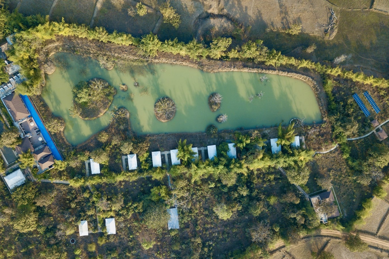 Aerial View - Bagh Villas