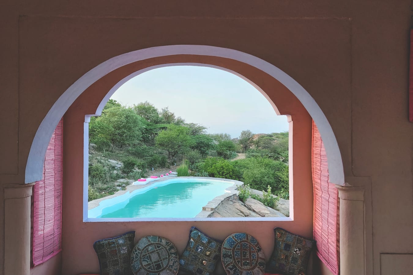 Rock pool view - Brij Lakshman Sagar