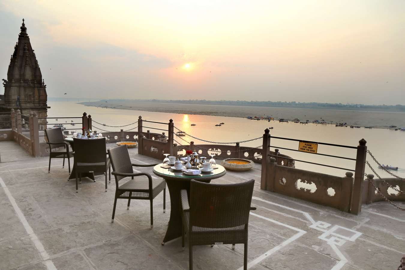 Terrace - Brij Rama Palace