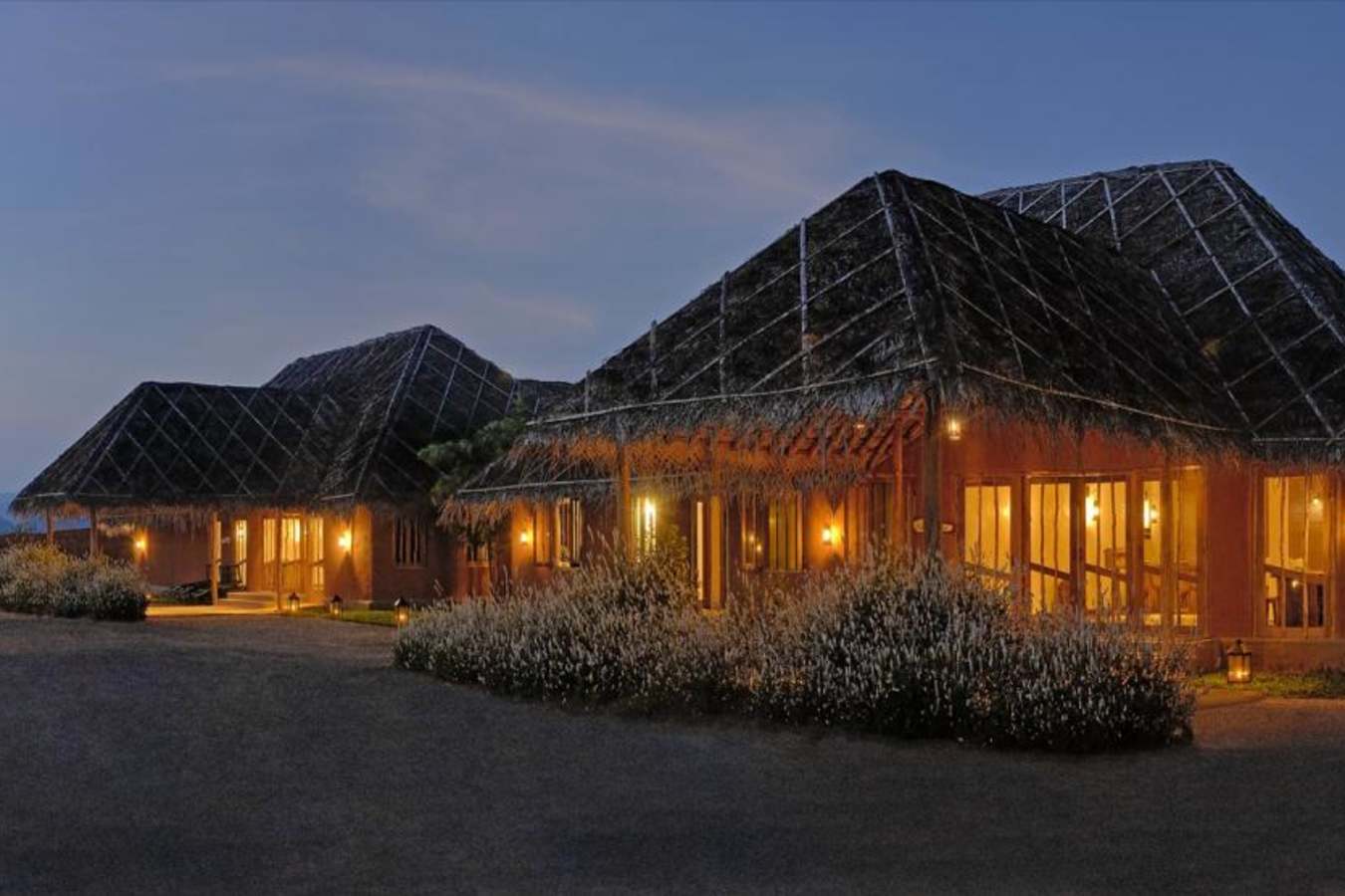 Exterior by Night - Evolve Back Kuruba Safari Lodge