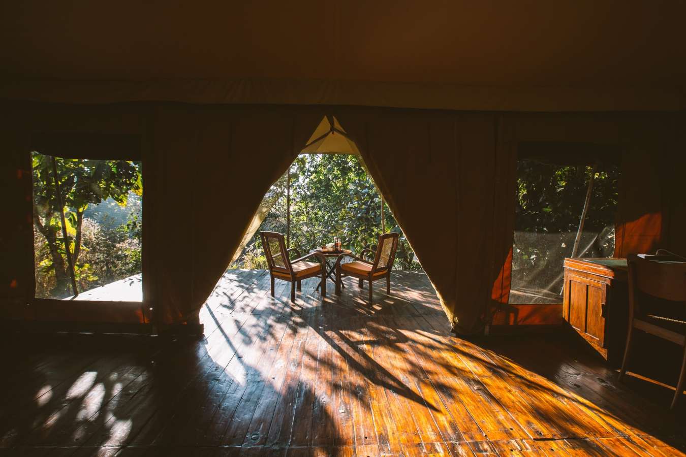 Spacious Tents - Jamtara Wilderness Camp