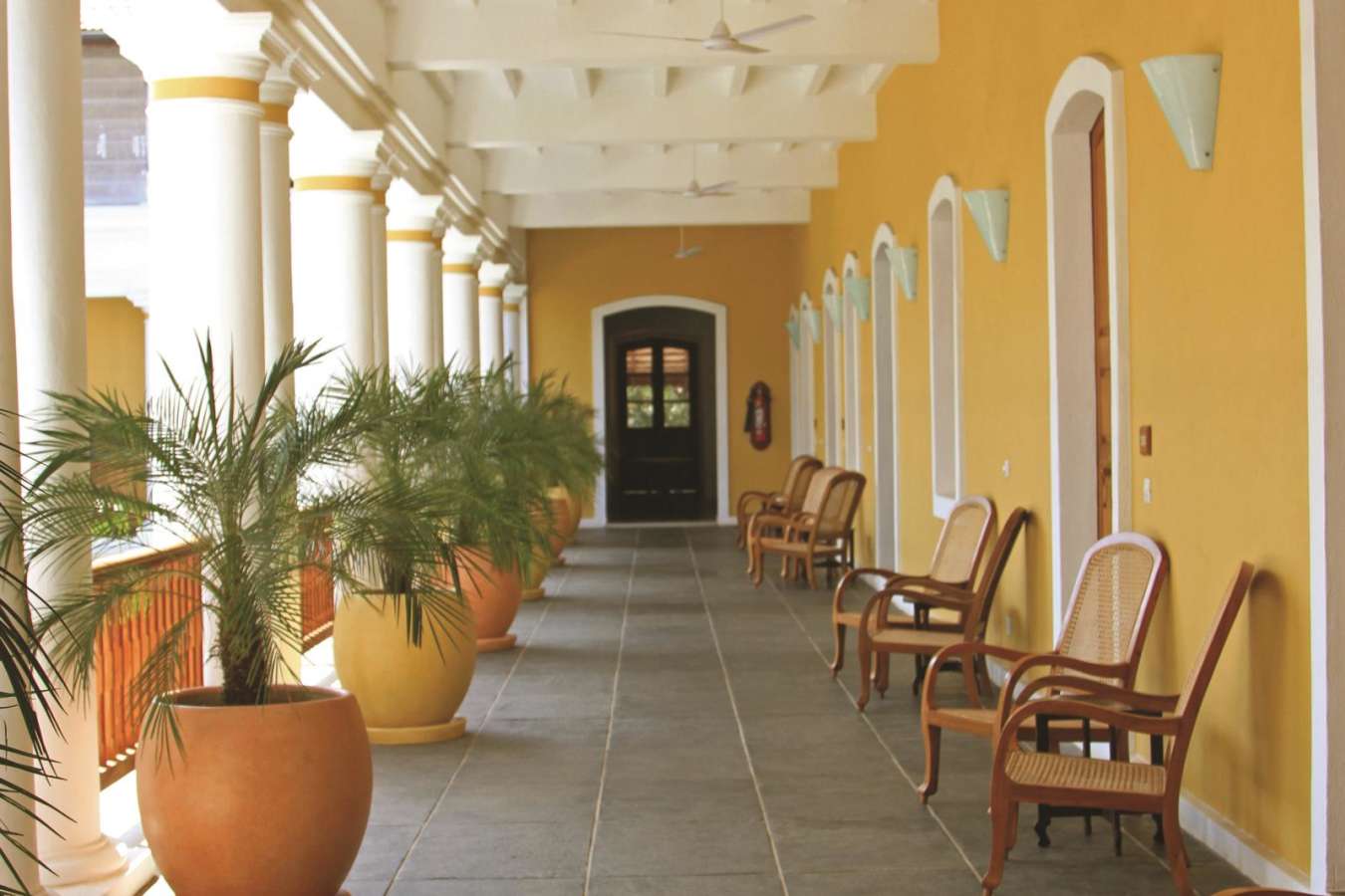 Corridor - Palais de Mahe