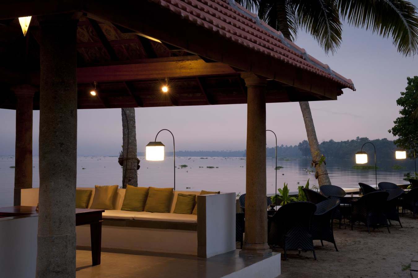 Sunset lounge area - Purity