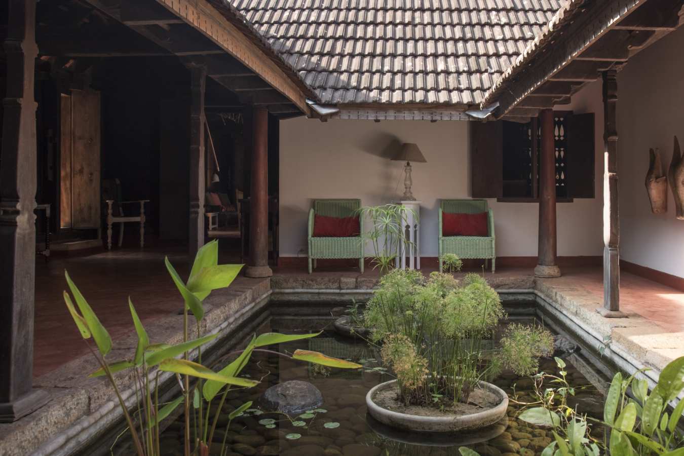 Indoor pond - Rajakkad Estate