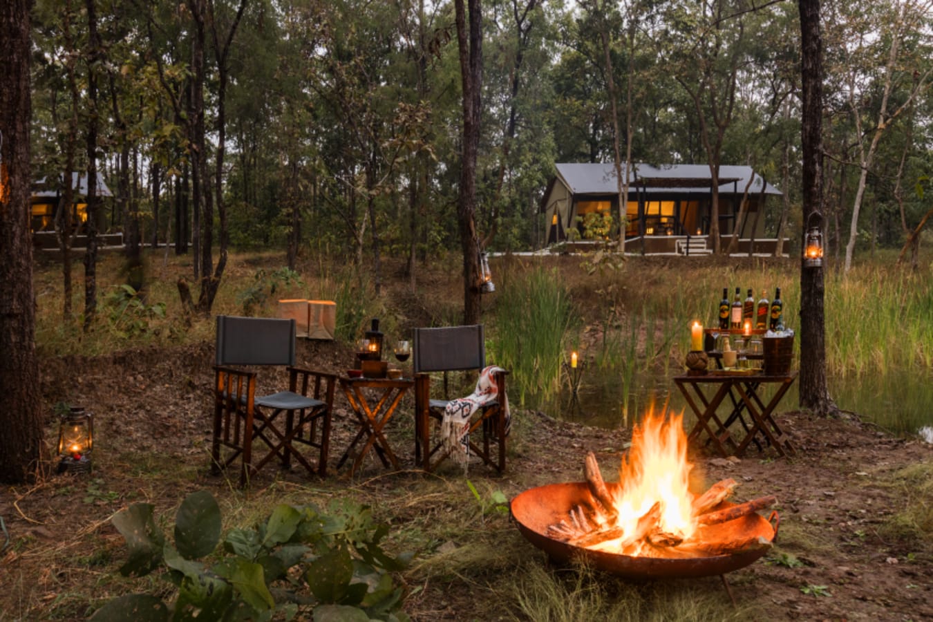 Firepit - Reni Pani Jungle Lodge 