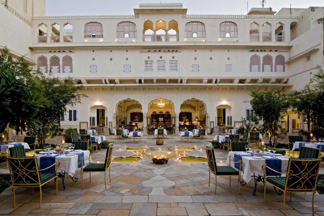 Courtyard - Samode Haveli