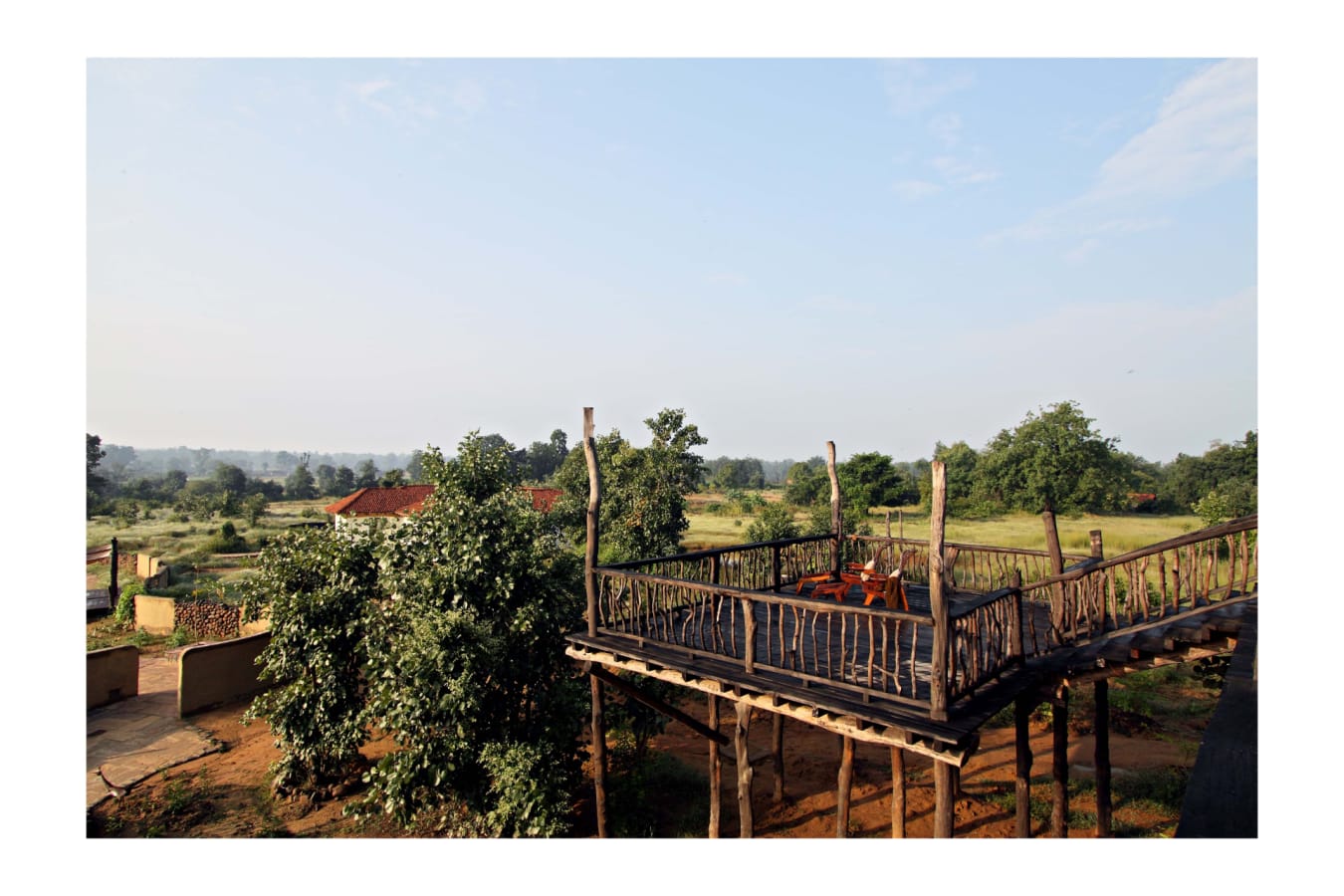 Balcony - Samode Safari Lodge