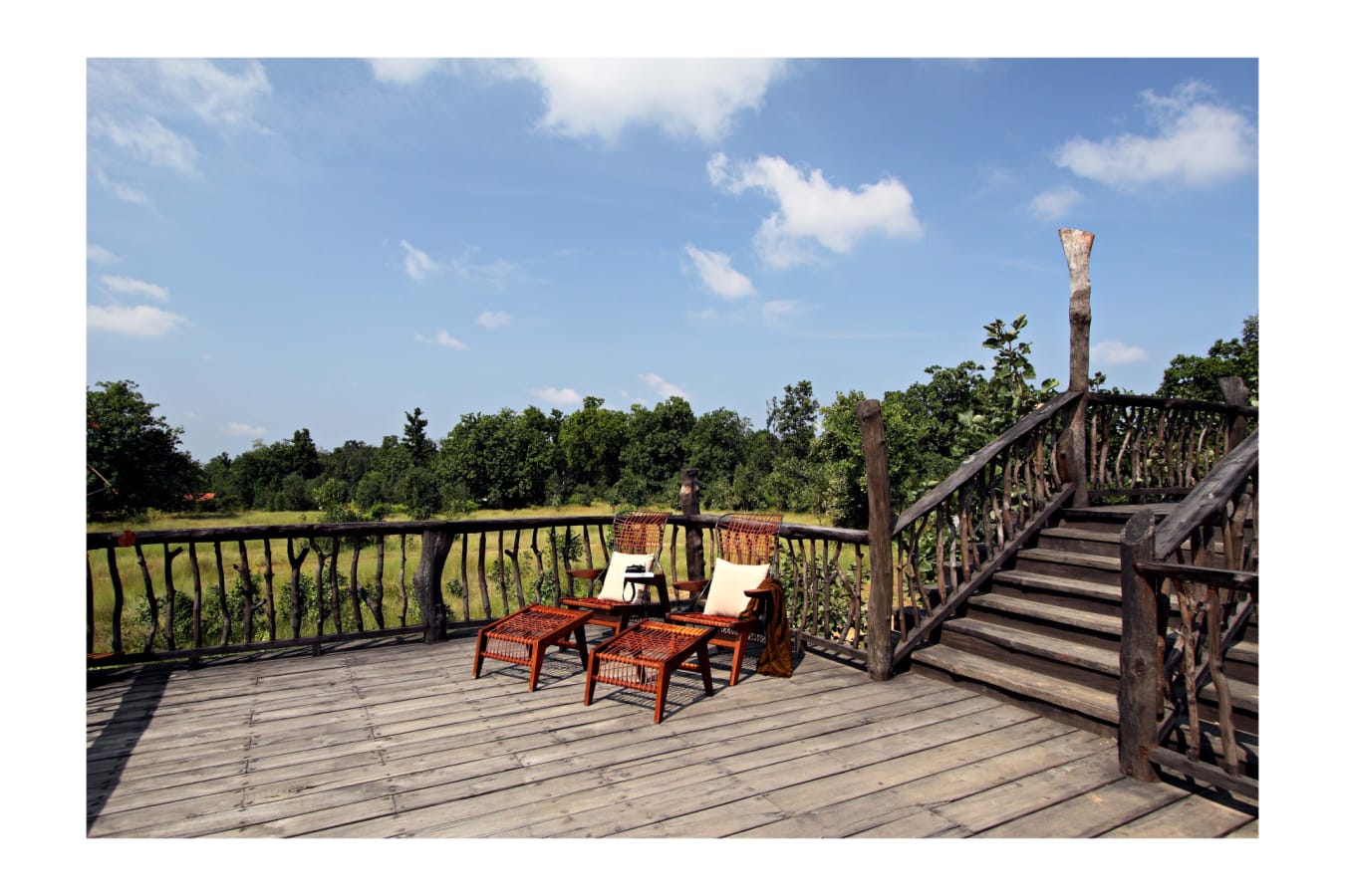 Terrace - Samode Safari Lodge