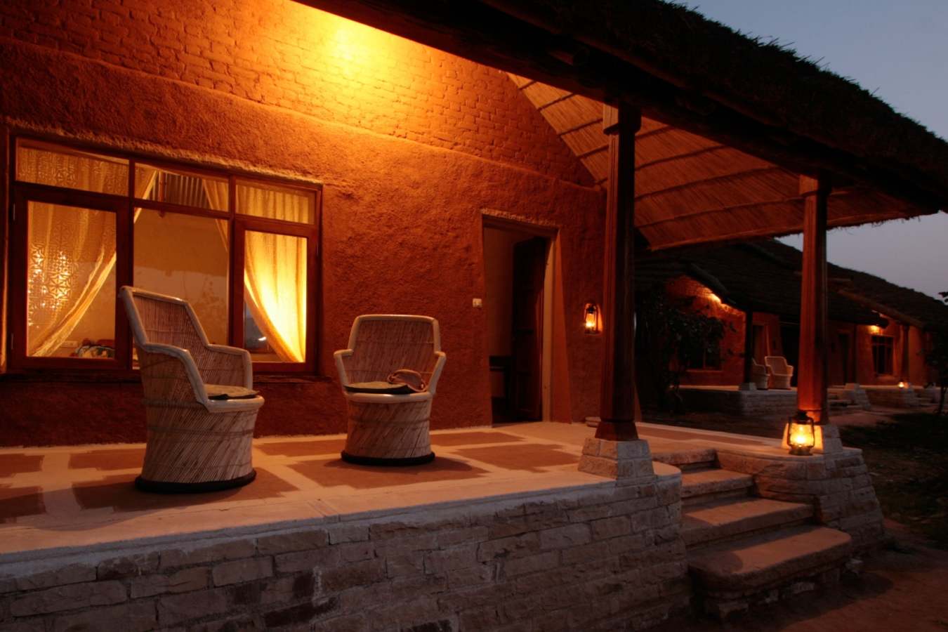 Verandah Eveving - Sarai at Toria