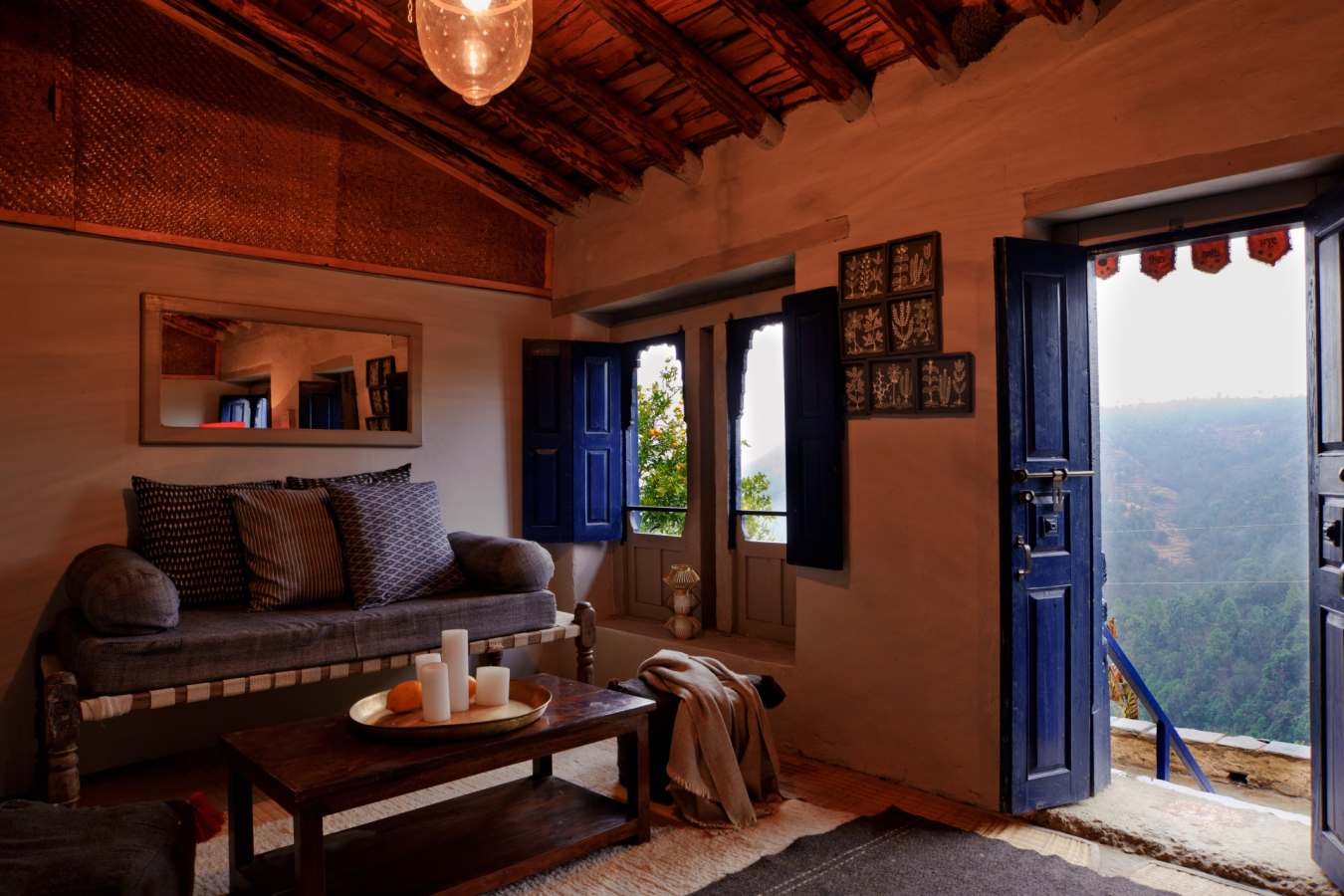 Living Room - Shakti Kumaon Village Houses