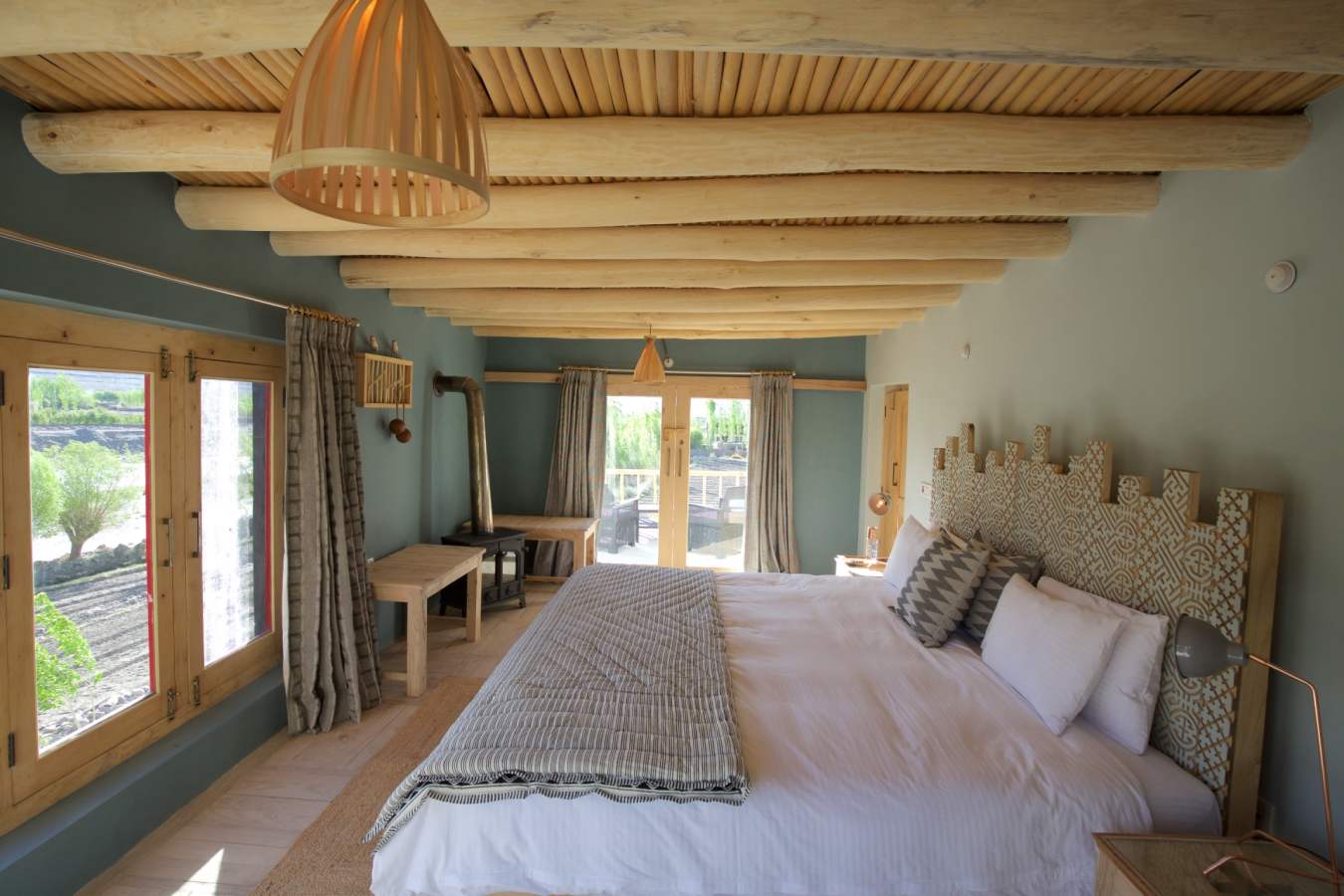 Shakti River House Bedroom - Shakti Ladakh Village Houses